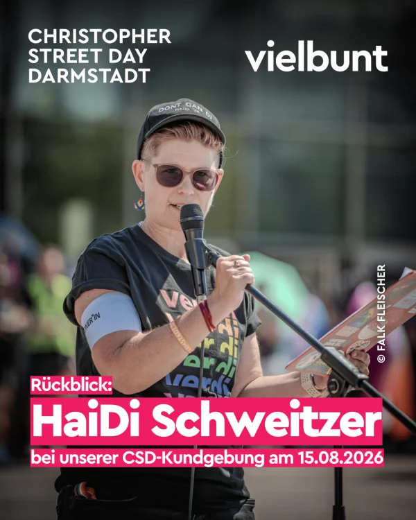 Kundgebung: HaiDi Schweitzer